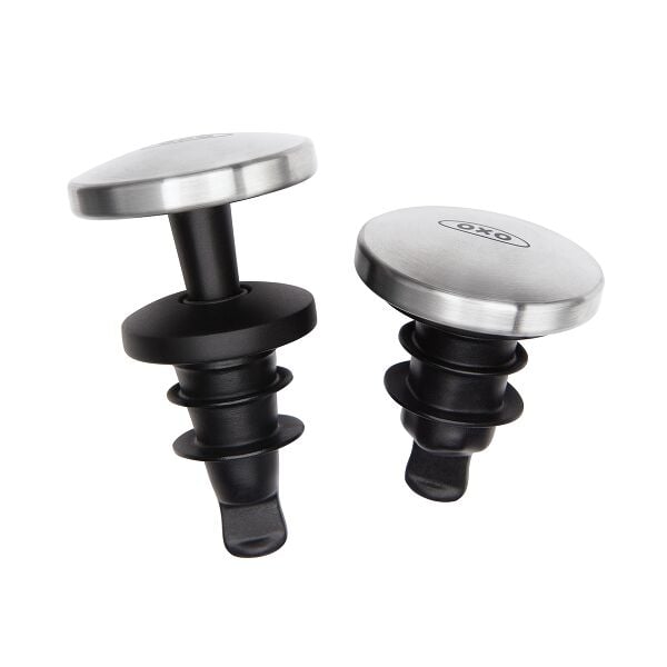2-Piece Spillproof Wine Stopper I0