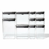Steel 12-Piece POP Container Set D4