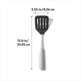 OXO Steel Silicone Flexible Turner K6