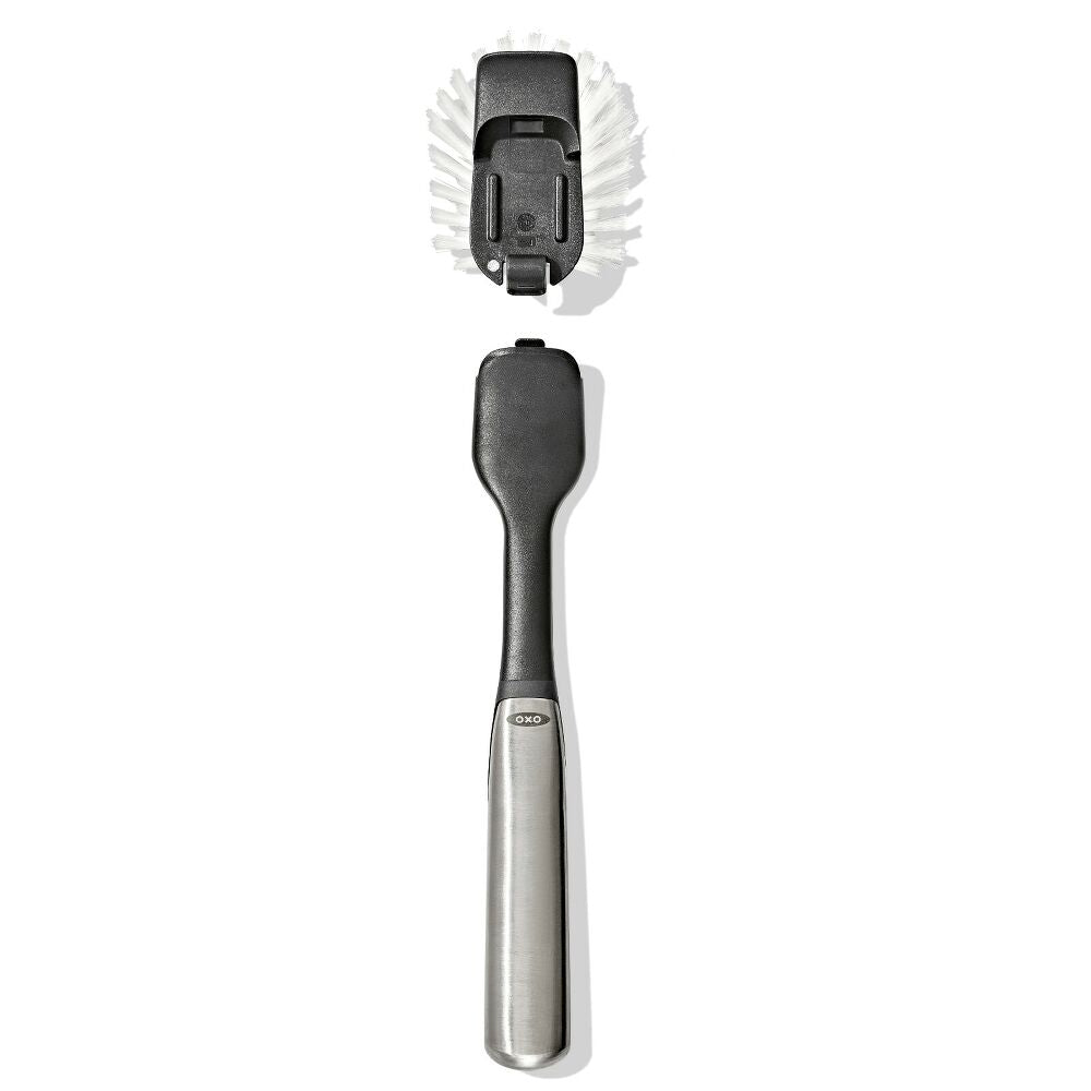Steel Dish Brush with Replaceable Head O4