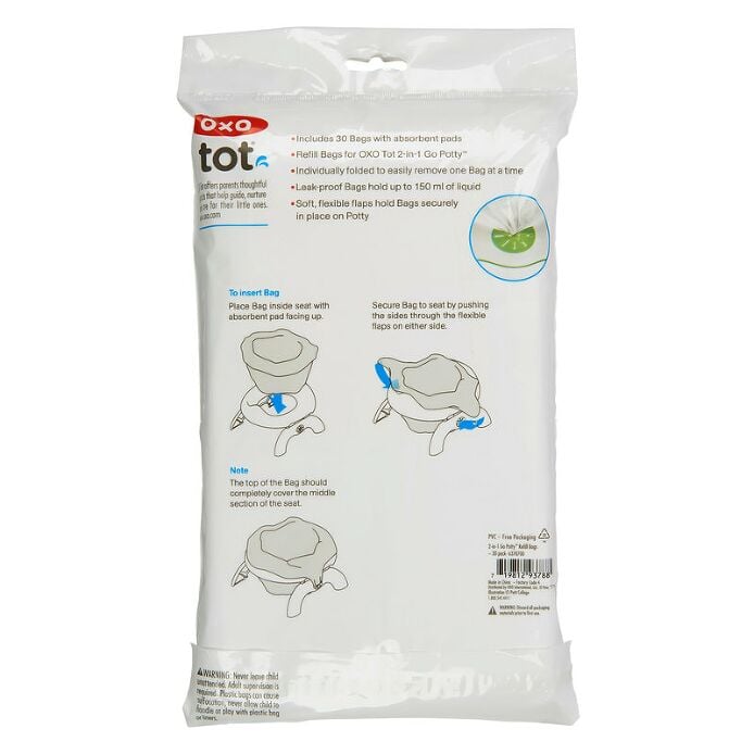 2-in-1 Go Potty™ Refill Bags - 30 Pack C9