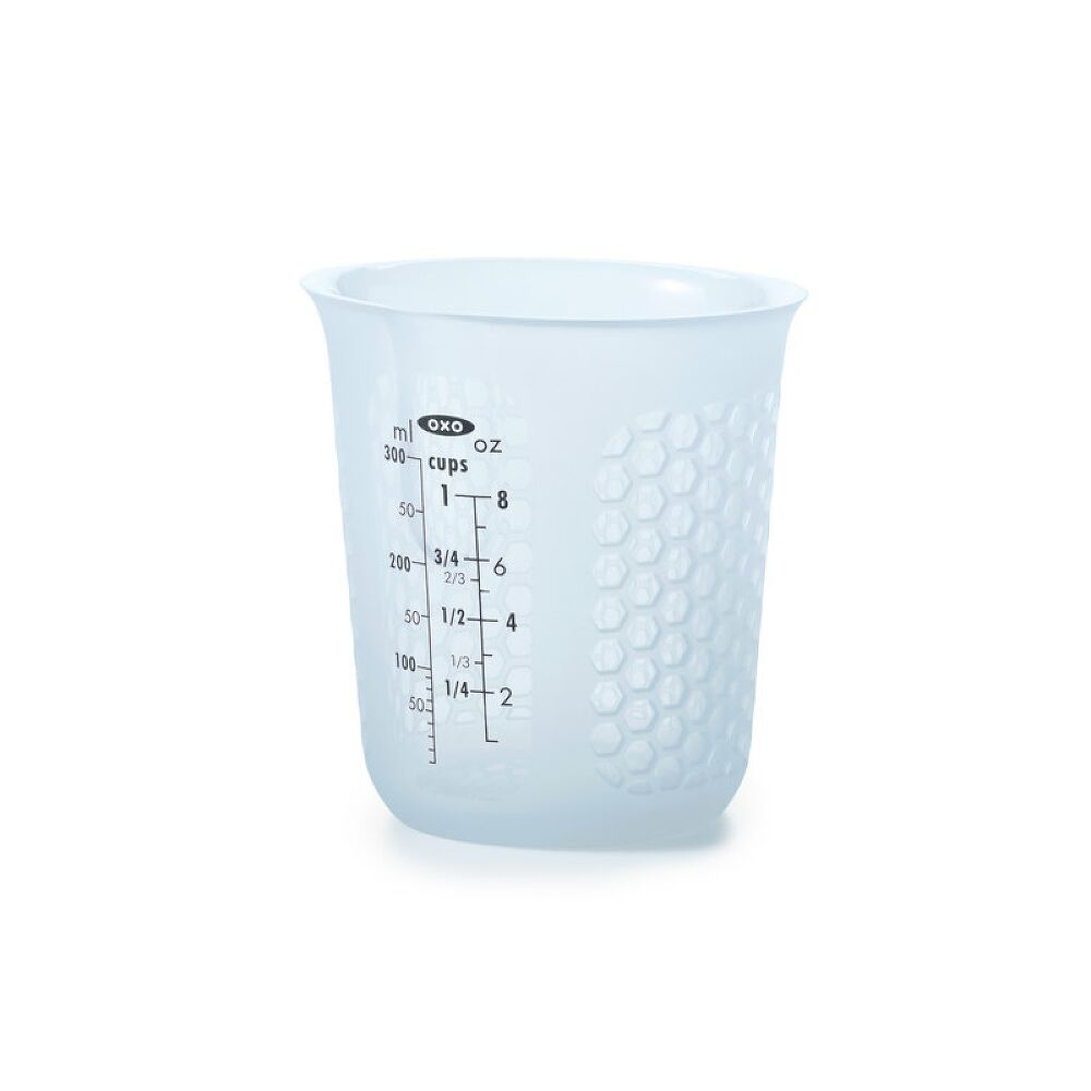 1 Cup Squeeze & Pour Silicone Measuring Cup H8