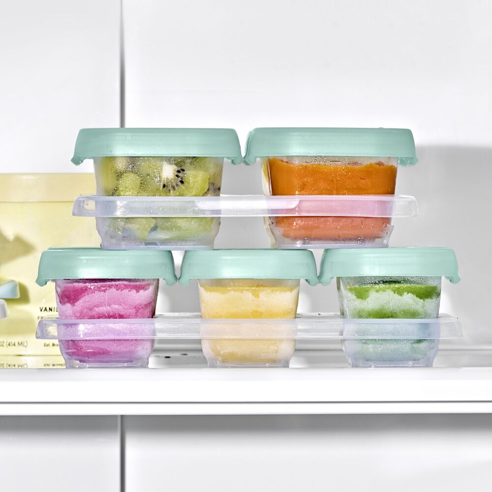 12-Piece Baby Blocks Food Storage Container Set - Opal S6