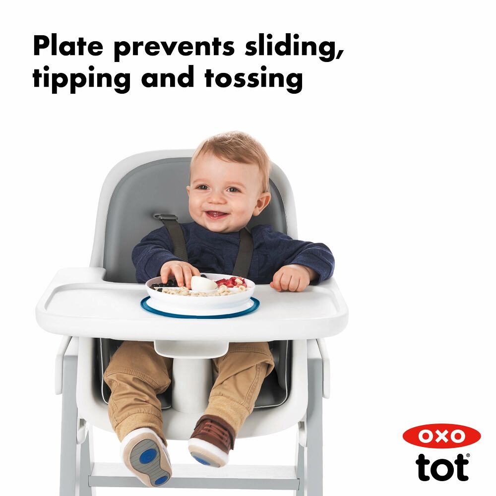 Stick & Stay Suction Divided Plate N9