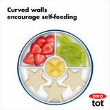 Stick & Stay Suction Divided Plate N9