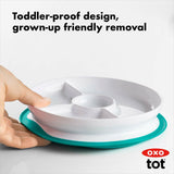 Stick & Stay Suction Divided Plate K1