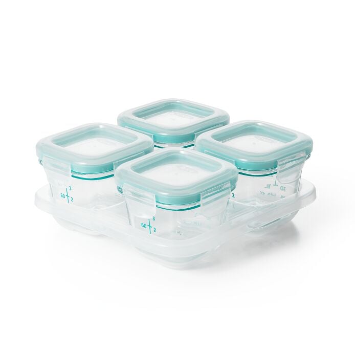 4 oz Glass Baby Blocks™ Freezer Storage Containers Z4