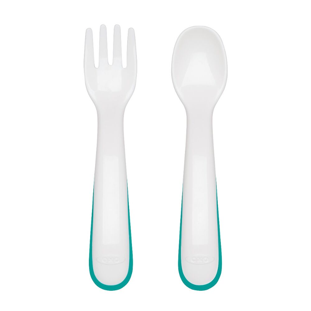 On-the-Go Plastic Fork and Spoon Set with Travel Case N7