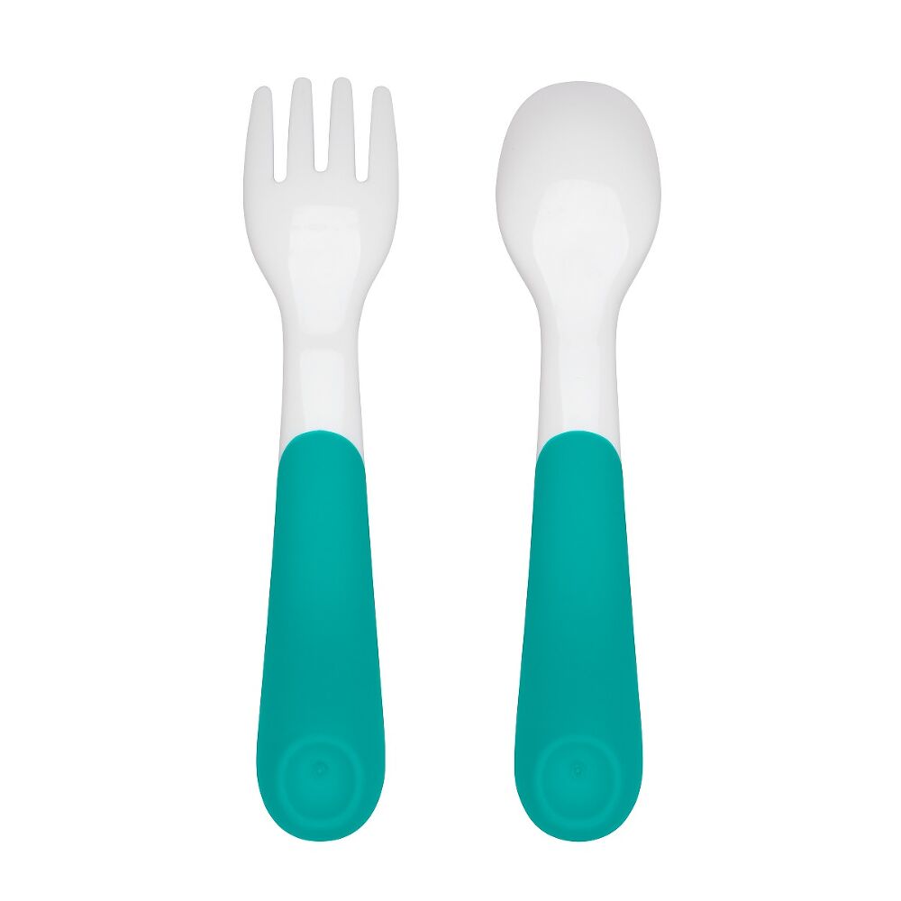 On-the-Go Plastic Fork and Spoon Set with Travel Case N7