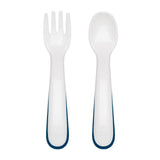On-the-Go Plastic Fork and Spoon Set with Travel Case S6