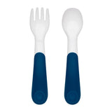 On-the-Go Plastic Fork and Spoon Set with Travel Case S6