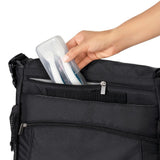 On-the-Go Plastic Fork and Spoon Set with Travel Case S6