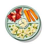 Stick & Stay Suction Divided Plate U4