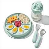Stick & Stay Suction Divided Plate U4