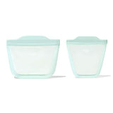Tot Silicone Reusable Bag - 2-Piece Stand-Up Cup Set I8