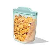 Tot Silicone Reusable Bag - 2-Piece Stand-Up Cup Set I8