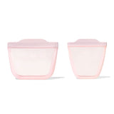 Tot Silicone Reusable Bag - 2-Piece Stand-Up Cup Set I8