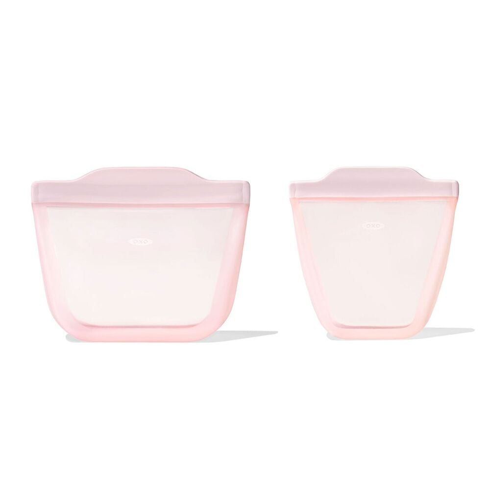 Tot Silicone Reusable Bag - 2-Piece Stand-Up Cup Set I8