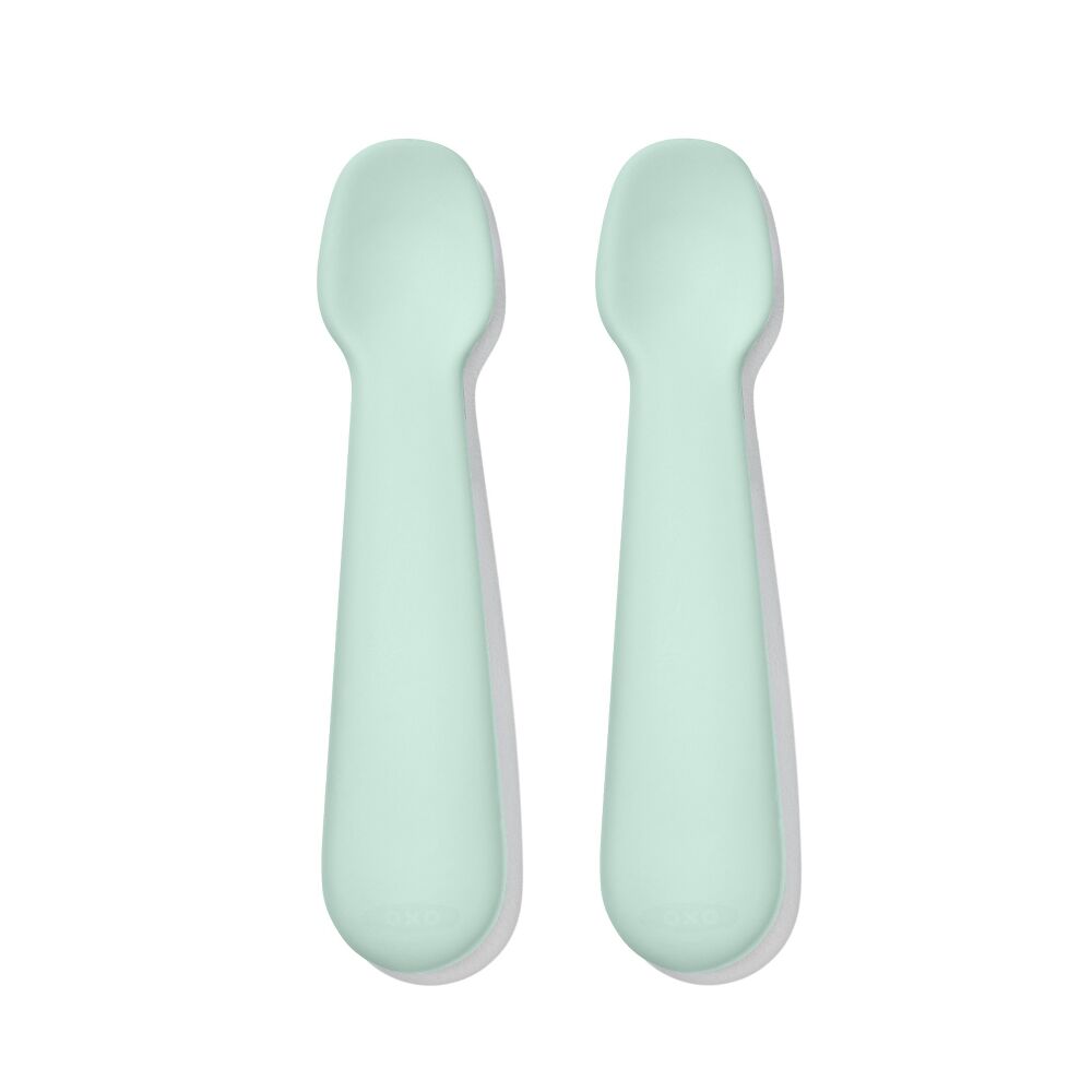 Textured Suction Plate & Spoons Set – 3-Piece L3
