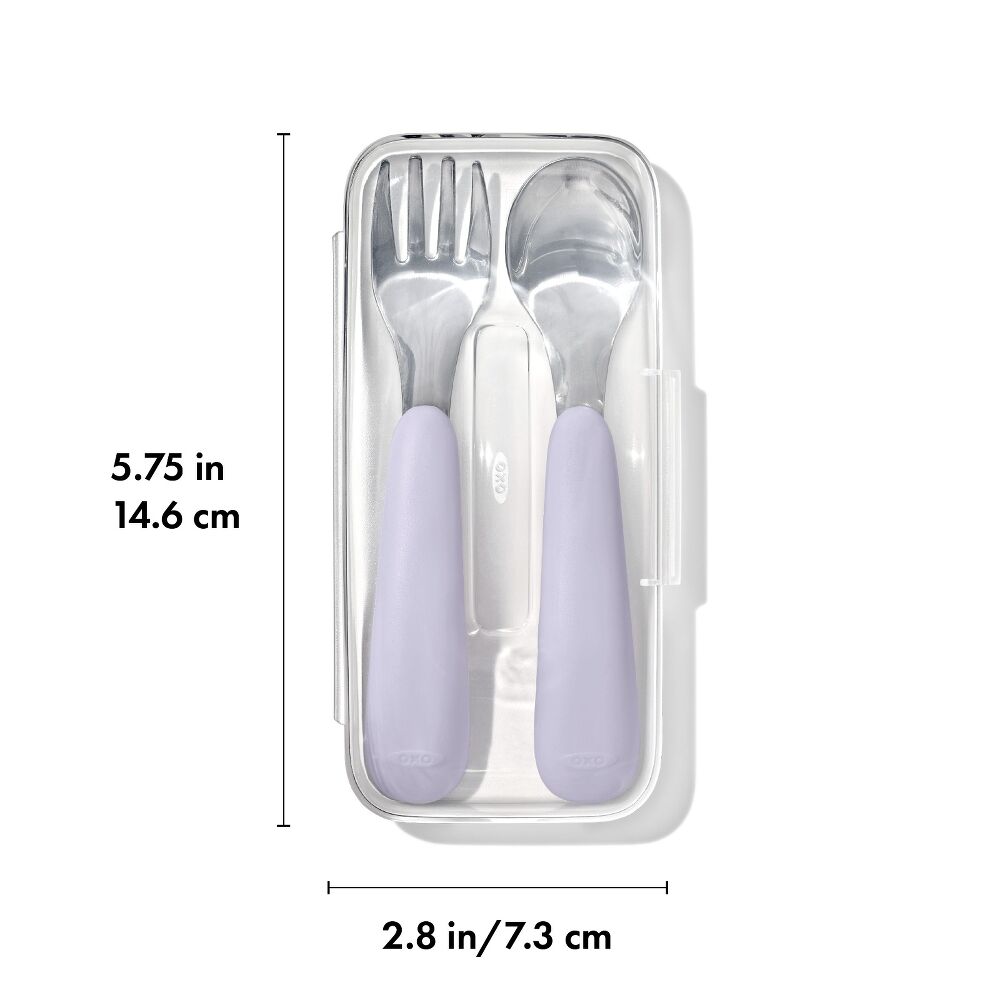 On-The-Go Fork And Spoon Set A7
