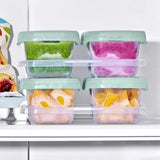 Baby Blocks Food Storage Containers (6 oz) - Opal R7