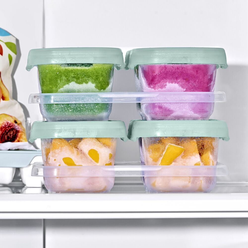 Baby Blocks Food Storage Containers (6 oz) - Opal R7
