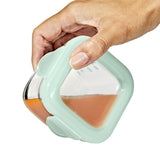 Glass Baby Blocks Food Storage Containers (4 oz) - Opal Q0