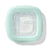 Glass Baby Blocks Food Storage Containers (4 oz) - Opal Q0