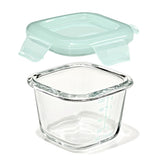 Glass Baby Blocks Food Storage Containers (4 oz) - Opal Q0
