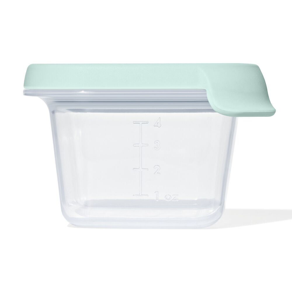 Silicone Baby Blocks Food Storage Containers (4 oz) - Opal A3
