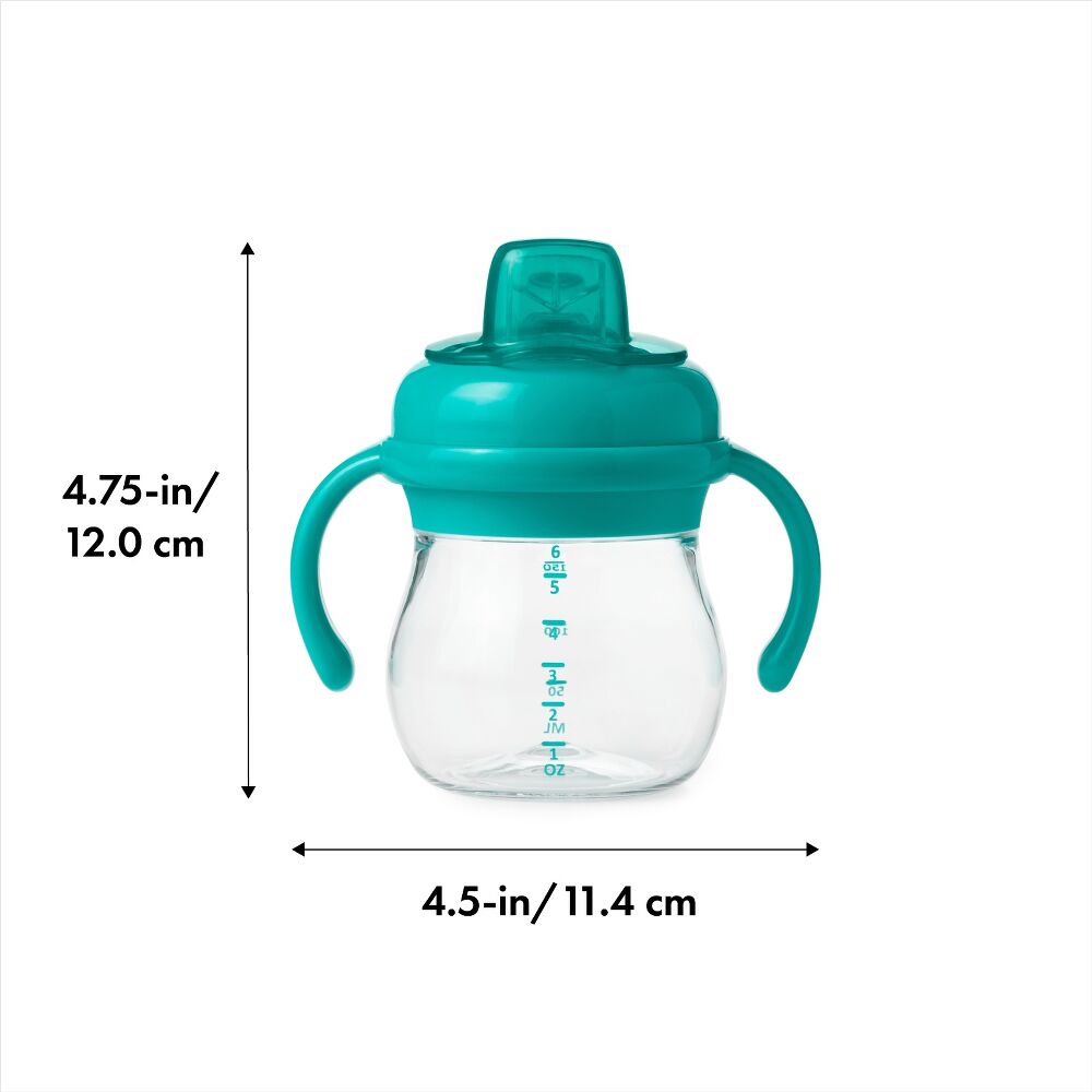 Transitions 6 Oz Soft Spout Sippy Cup with Removable Handles C4