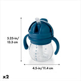 Transitions 6 Oz Straw Cup with Handles Set Z7